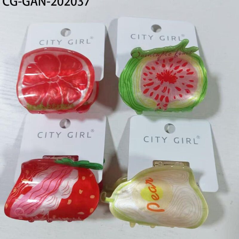 BROCHE PARA EL PELO DE FRUTAS