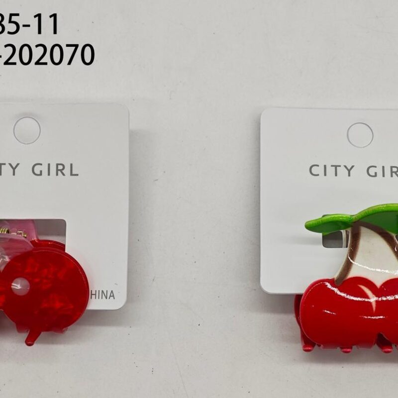 BROCHE PARA EL PELO CEREZAS