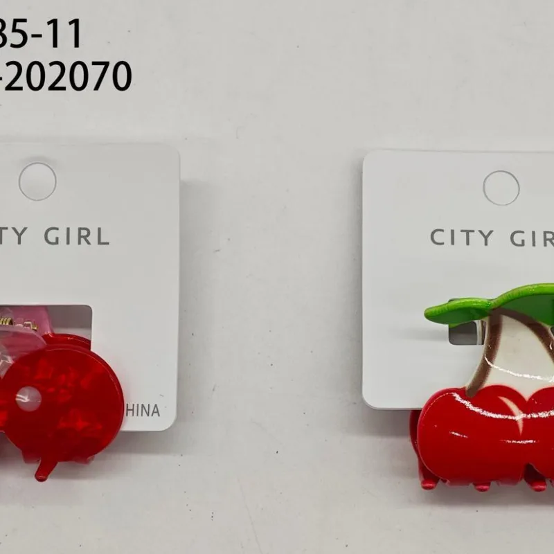 BROCHE PARA EL PELO CEREZAS