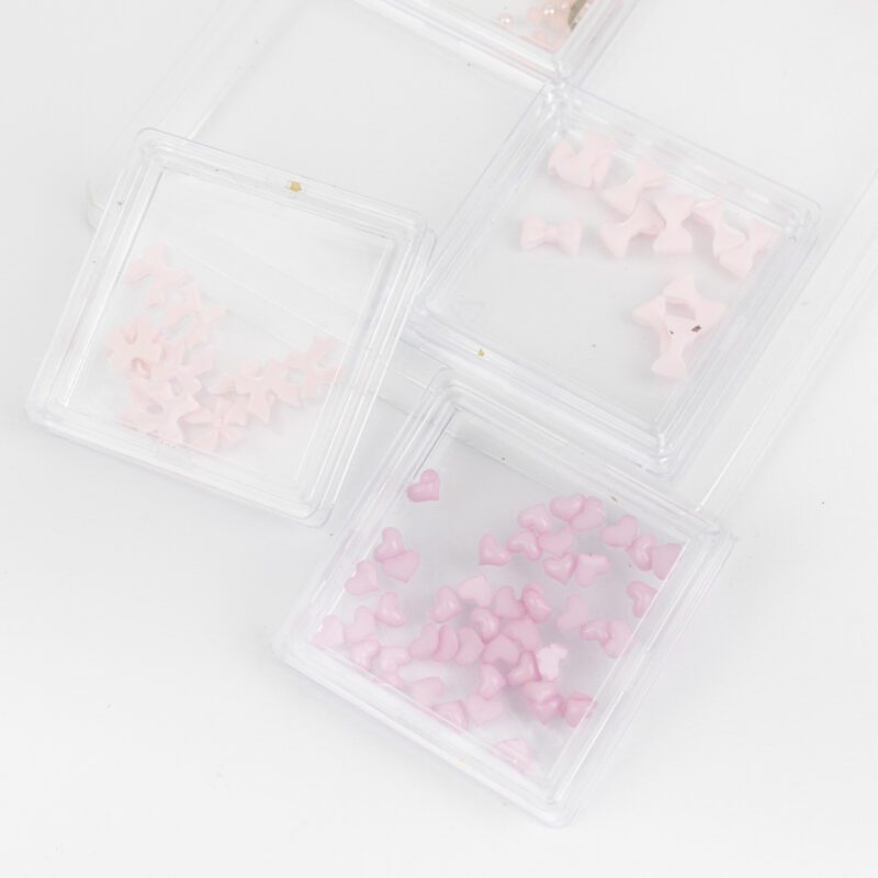 DECORACION DE MOÑOS UNICOLOR PARA UÑAS - Imagen 5
