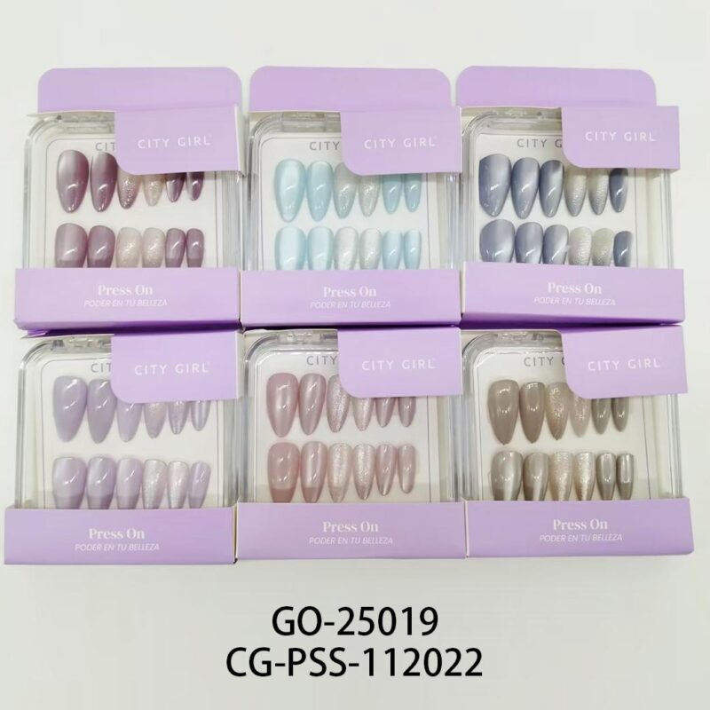 PRESS ON ALMENDRA OJO DE GATO