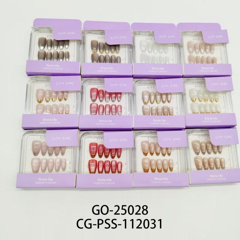 PRESS ON ALMENDRA OJO DE GATO