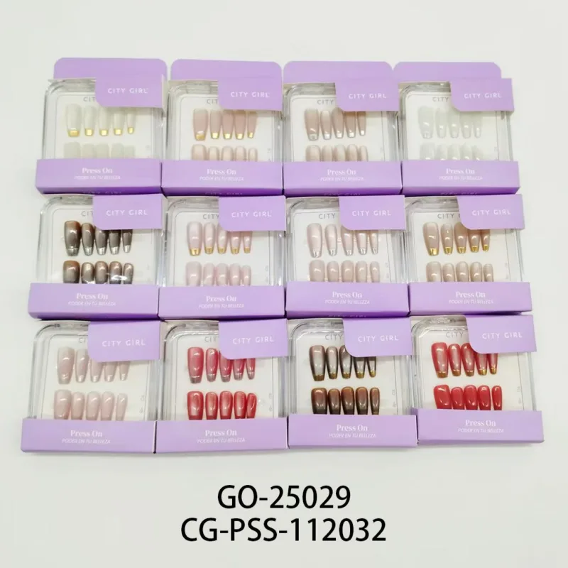 PRESS ON BALLERINA OJO DE GATO