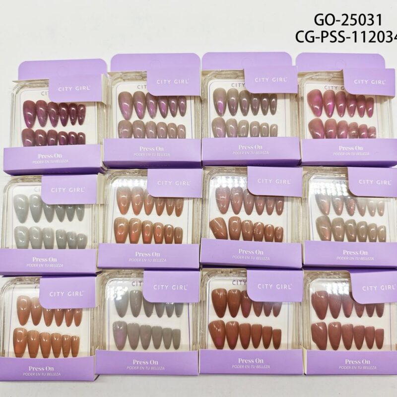 PRESS ON ALMENDRA OJO DE GATO