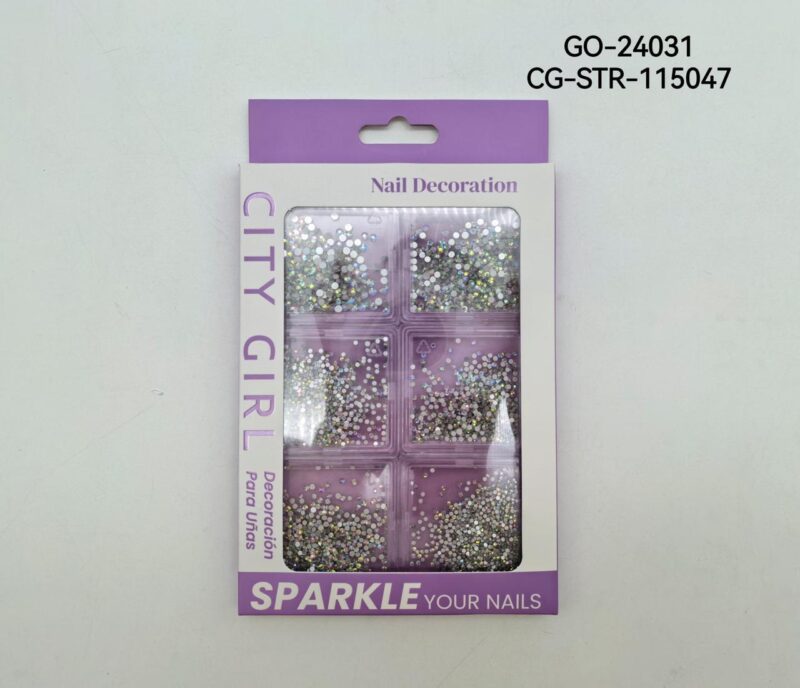 DECORACION STRASS TORNASOL PARA UÑAS