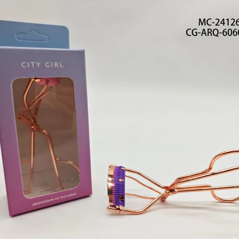 ARQUEADOR DE PESTAÑAS DORADO CON SEPARADORES