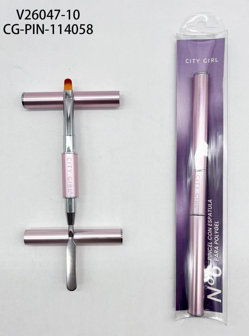 PINCEL PARA POLYGEL CON ESPATULA
