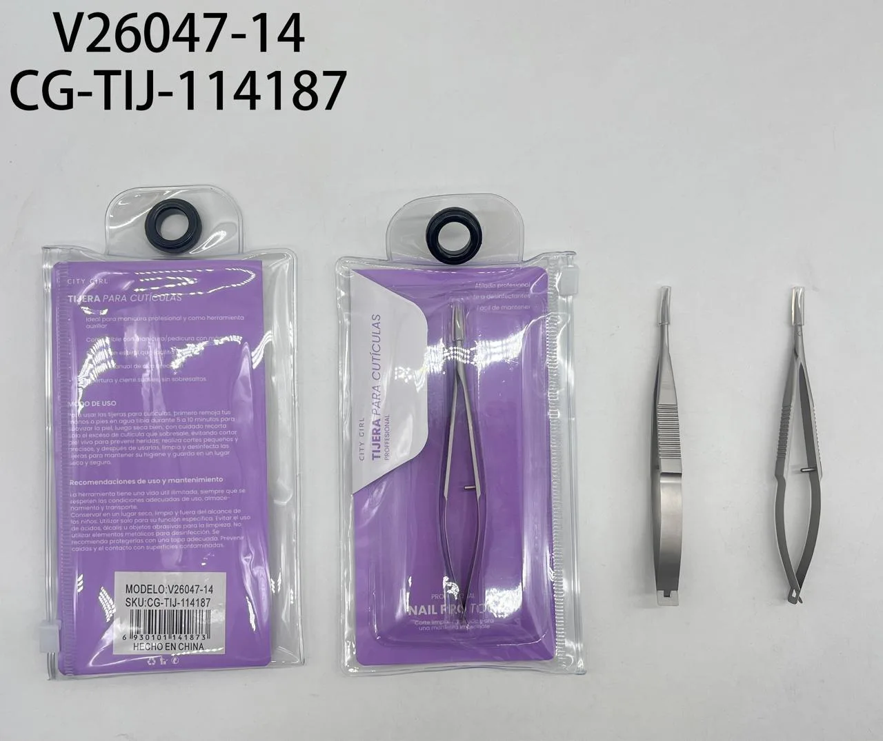 TIJERA CORTA CUTICULAS