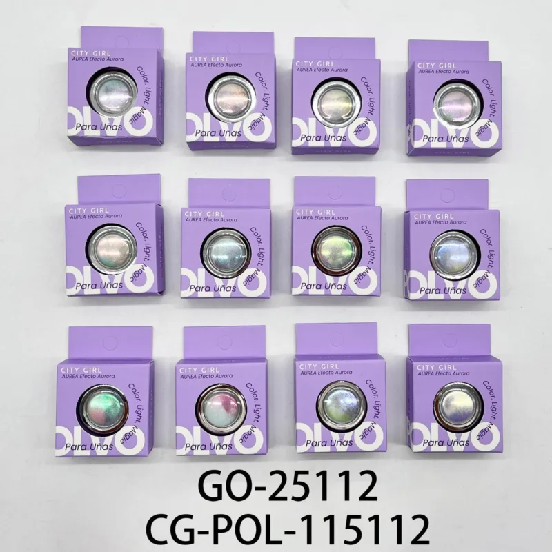 POLVO DE UÑAS EFECTO AURORA