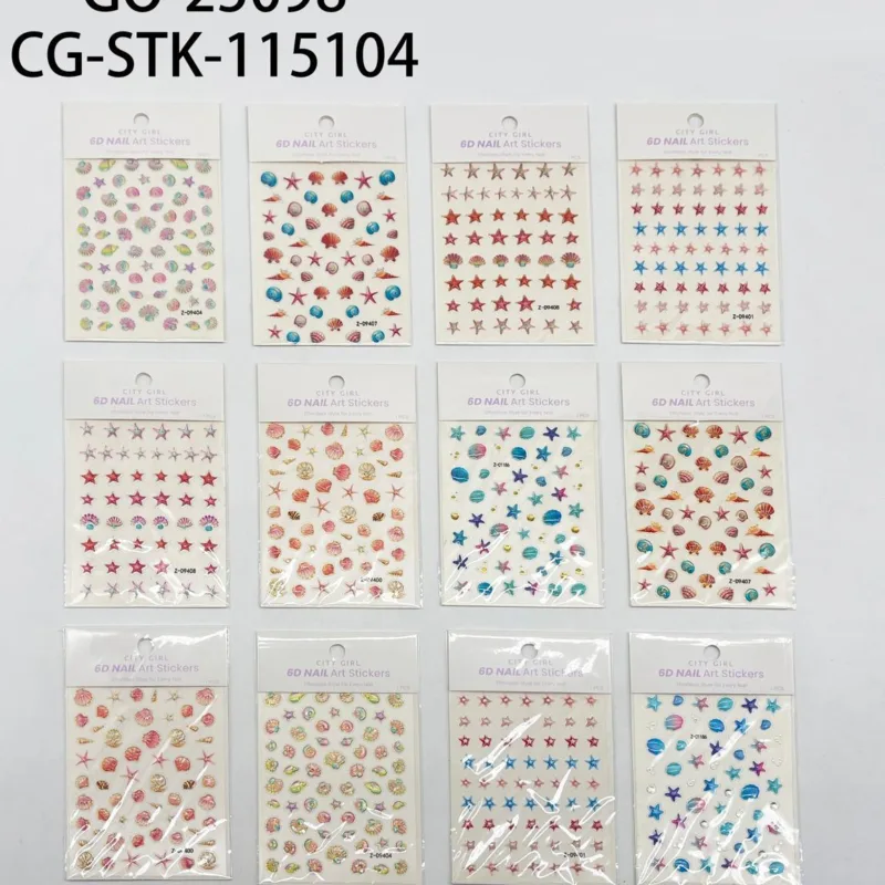 STICKERS PARA UÑAS DE MAR