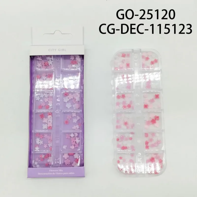 DECORACIÓN DE FLORES PARA UÑAS