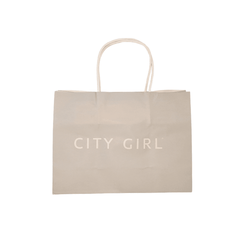 BOLSA DE PAPEL PEQUEÑA CITY GIRL