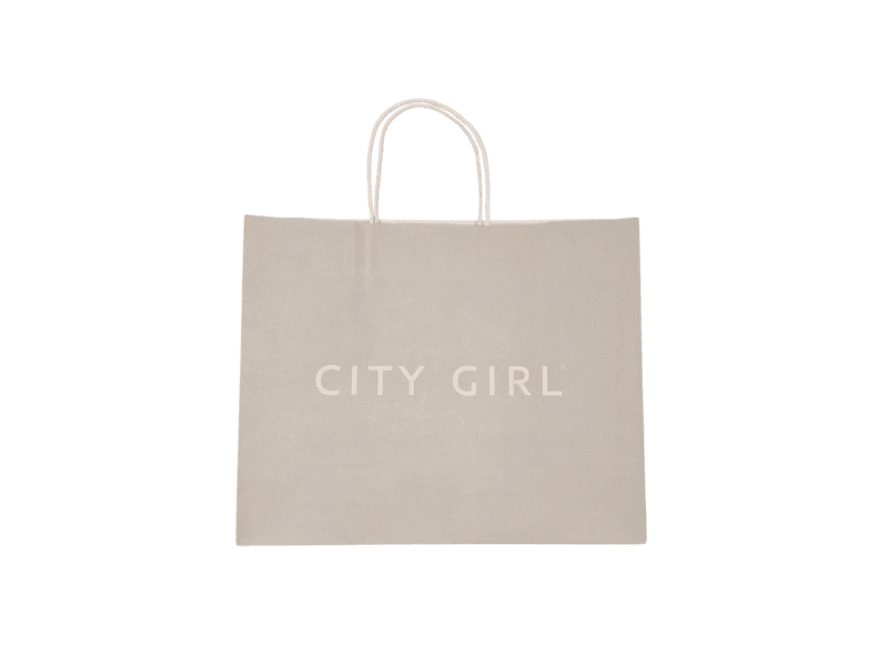 BOLSA DE PAPEL GRANDE CITY GIRL