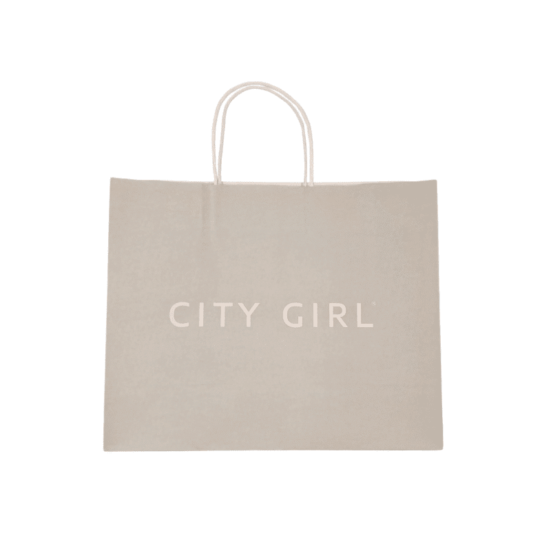 BOLSA DE PAPEL GRANDE CITY GIRL