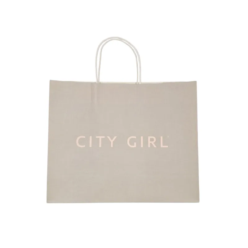 BOLSA DE PAPEL MEDIANA CITY GIRL