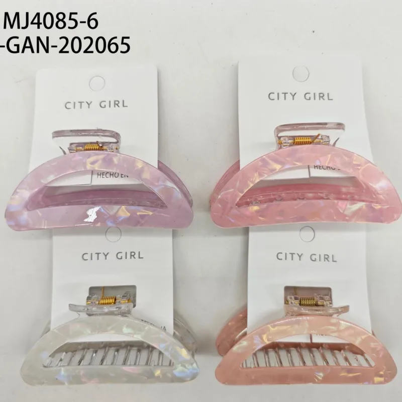 BROCHE PARA EL PELO MEDIALUNA BRILLANTE