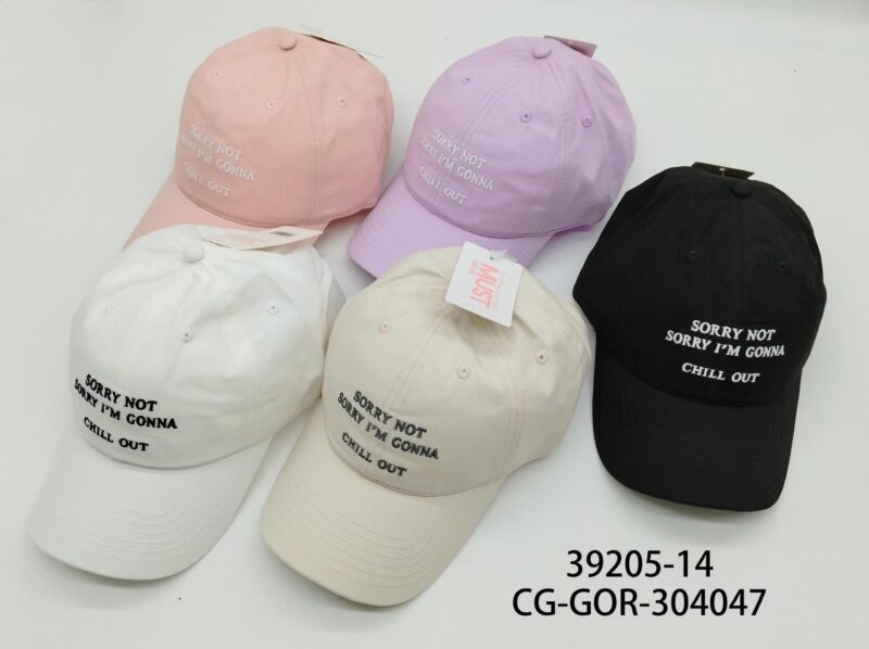GORRA "SORRY NOT SORRY"