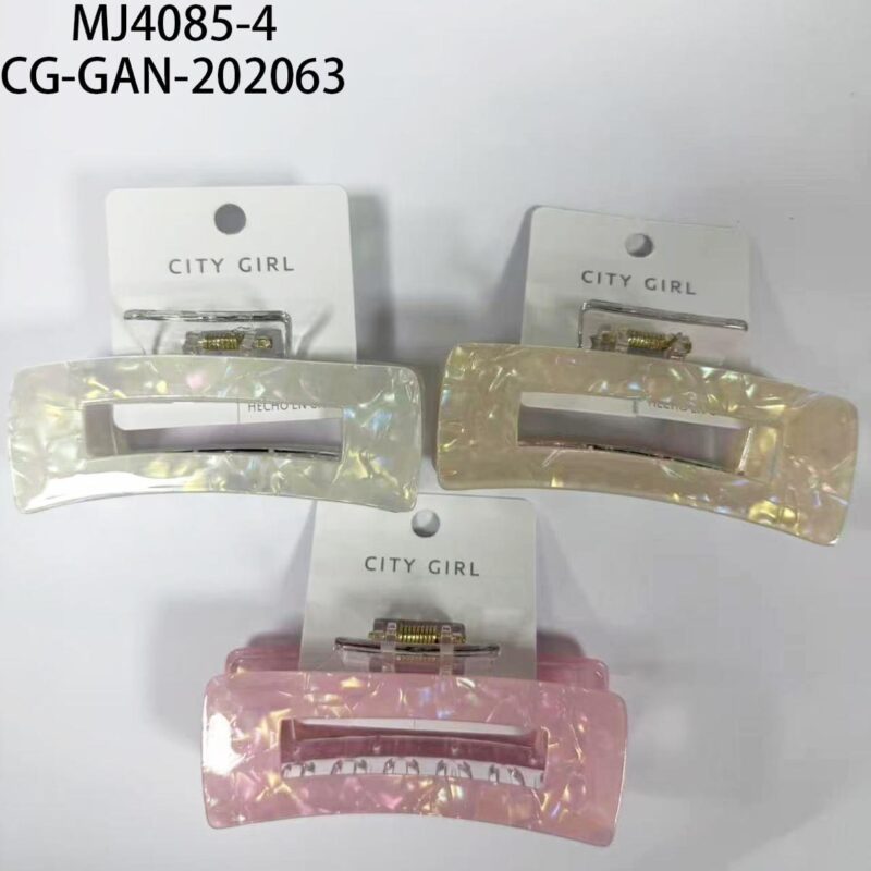 BROCHE PARA EL PELO RECTANGULO BRILLANTE