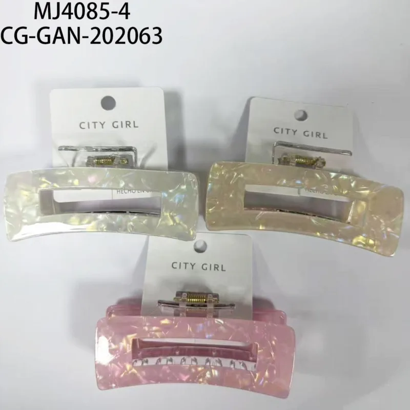 BROCHE PARA EL PELO RECTANGULO BRILLANTE