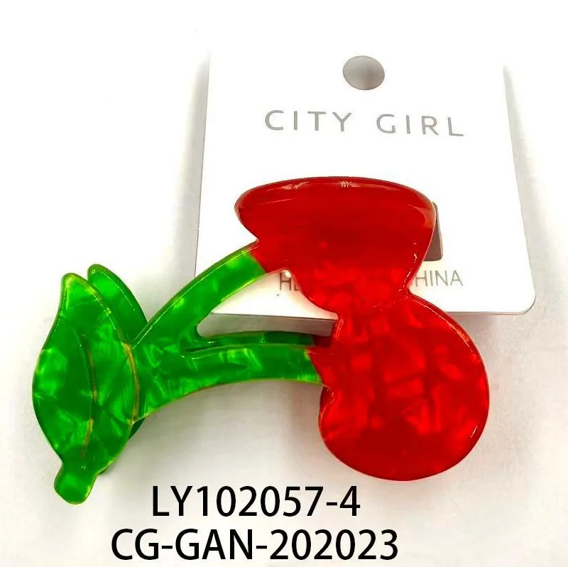 BROCHE/GANCHO CEREZA