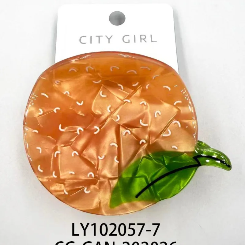 BROCHE/GANCHO NARANJA