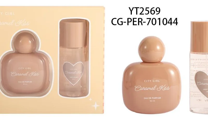 KIT DE PERFUME + BODY SPLASH CARAMEL KISS