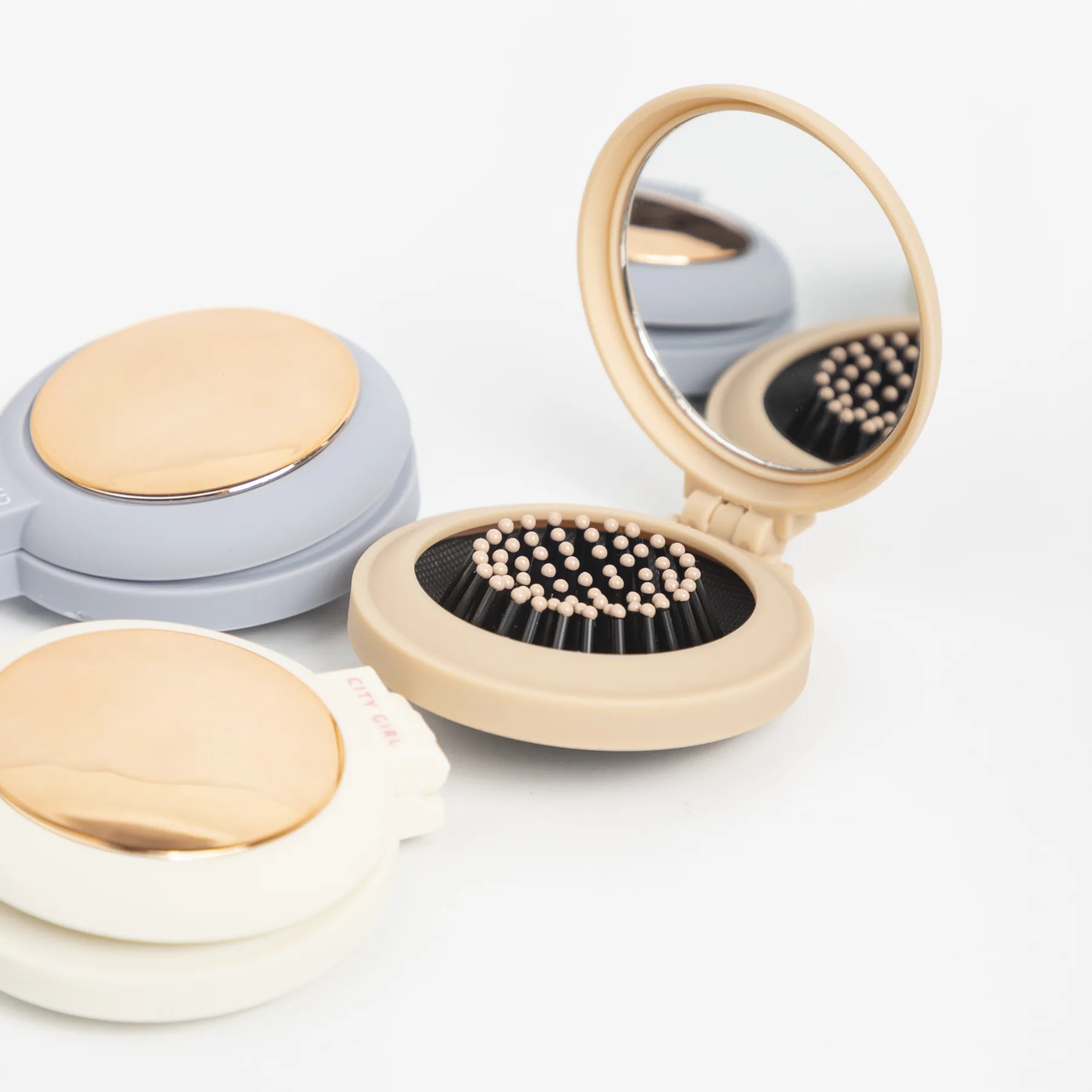 CEPILLO DE CARTERA CON ESPEJO