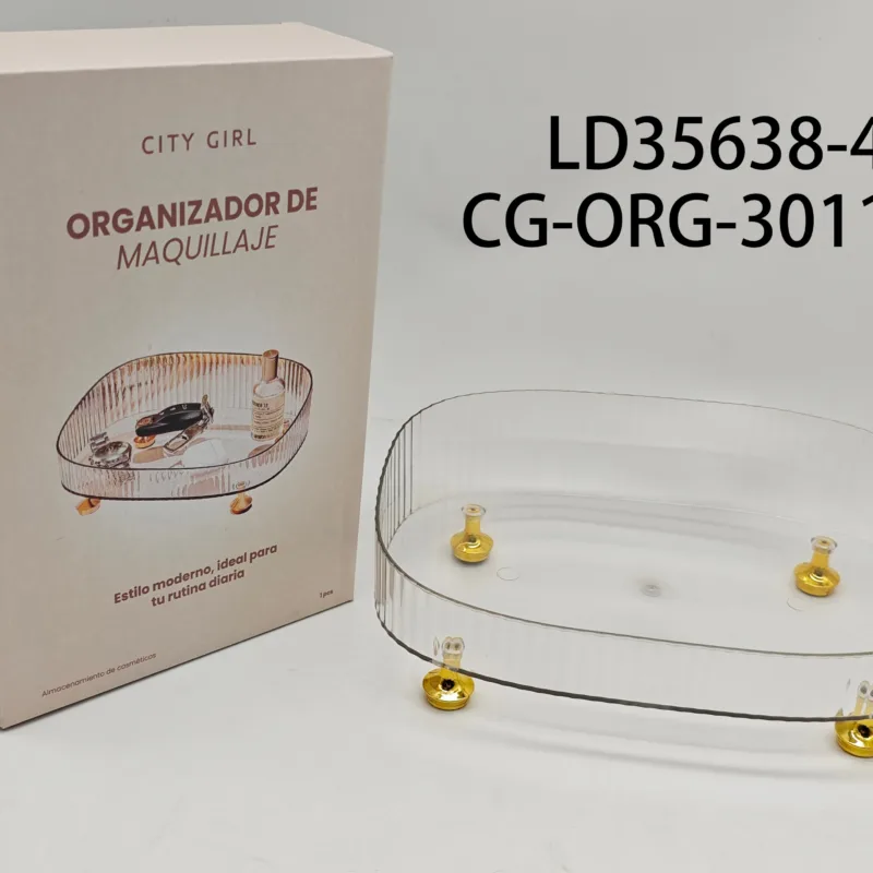 ORGANIZADOR DE ACRILICO PARA MAQUILLAJE