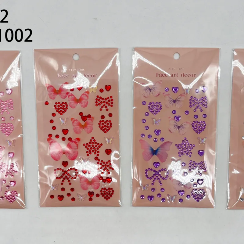 STICKER STRASS PARA EL ROSTRO