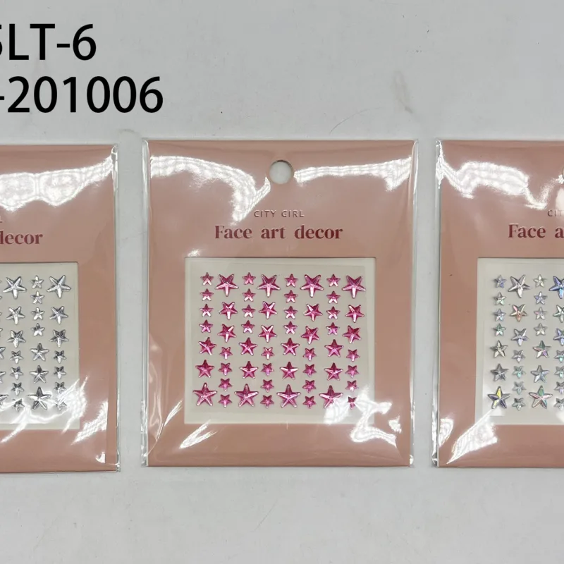 STICKER STRASS PARA EL ROSTRO