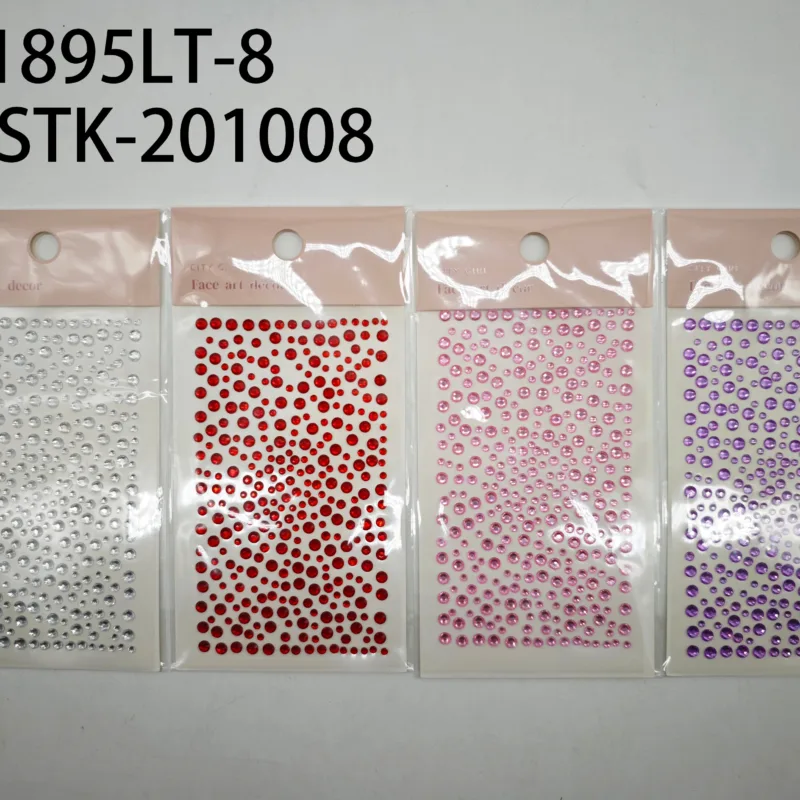 STICKER STRASS PARA EL ROSTRO