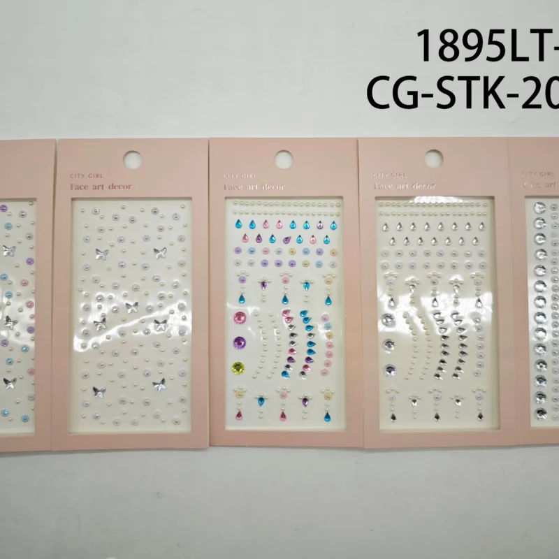 STICKER STRASS PARA EL ROSTRO