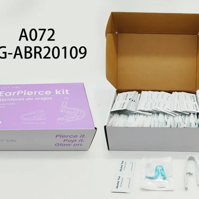 CAJA DE 80 ABRIDORES/PIERCING DE OREJAS