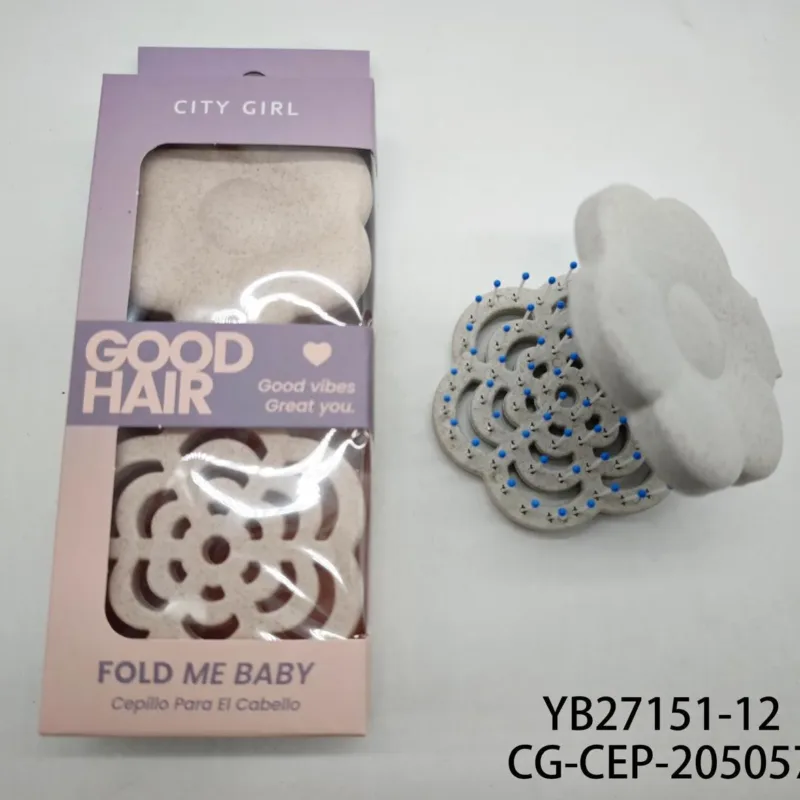 CEPILLO DE PELO DESPEGABLE CON ESPEJO