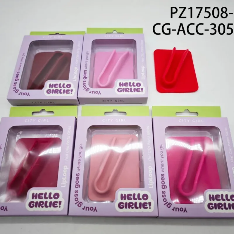 FLAT CLIP PORTA GLOSS PARA CELULAR