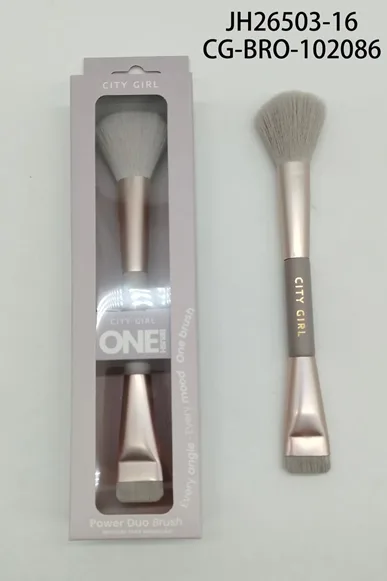 BROCHA DUO PARA BASE Y POLVO