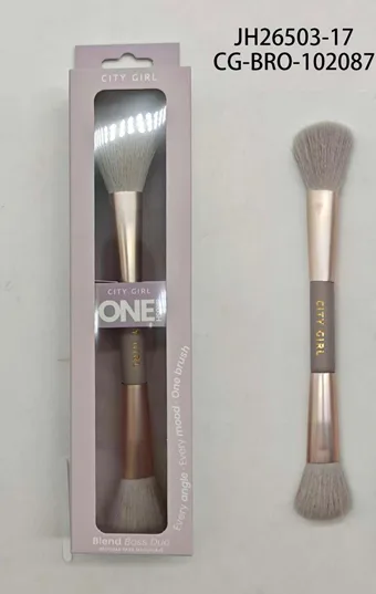 BROCHA DUO PARA RUBOR Y POLVO