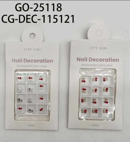 DECORACION DE CEREZAS PARA UÑAS