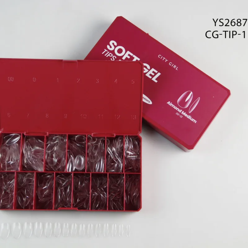 TIPS PARA SOFT GEL ALMENDRA 504PCS