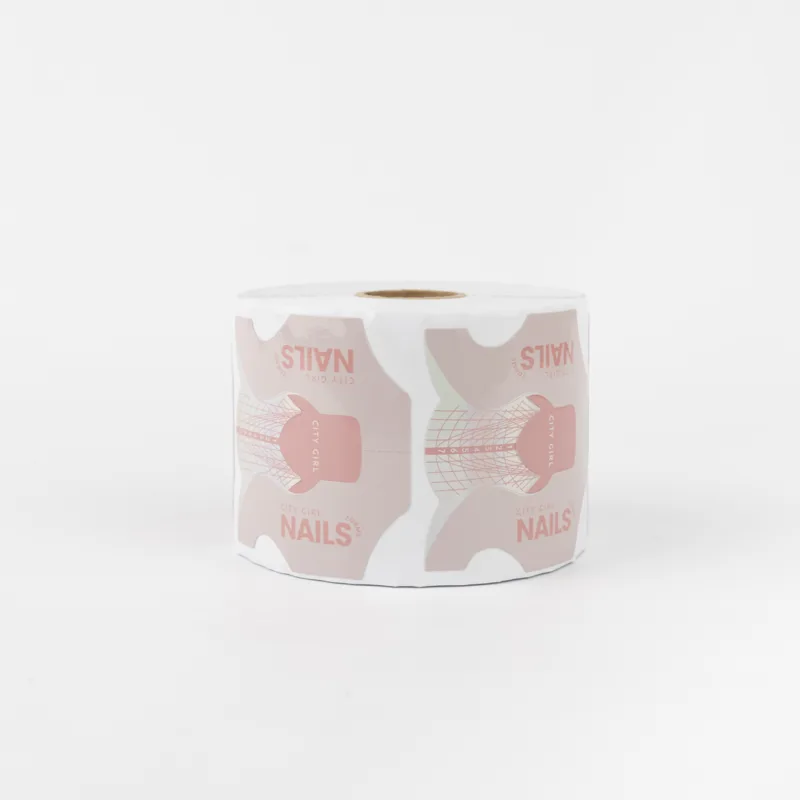 MOLDE PARA UÑAS ROSA