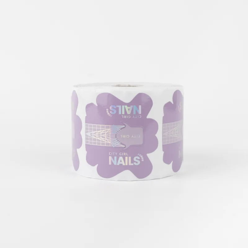 MOLDE PARA UÑAS LILA