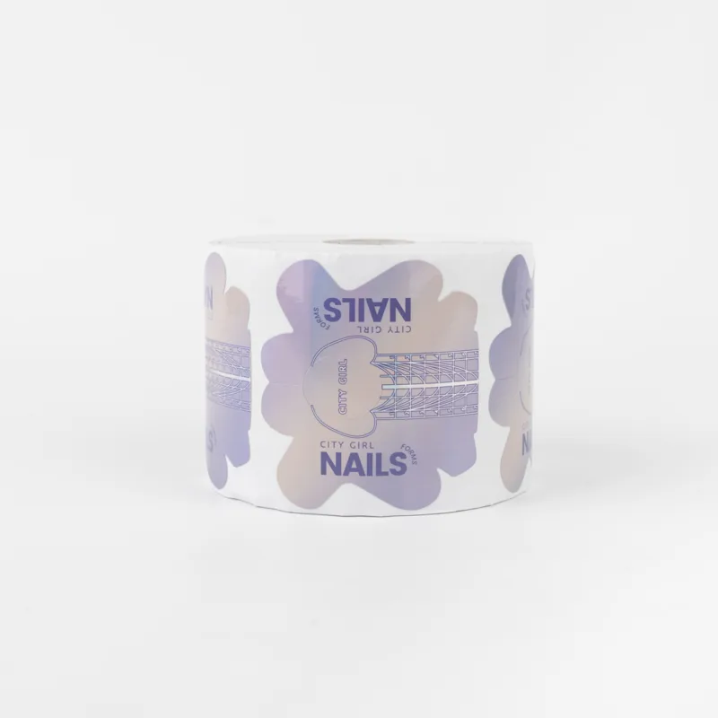 MOLDE PARA UÑAS VIOLETA