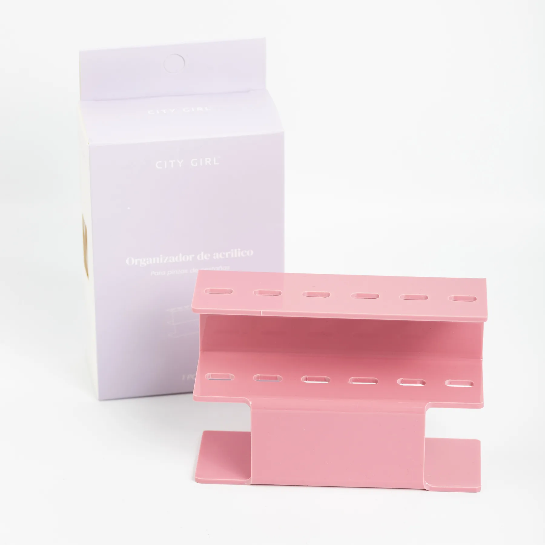 ORGANIZADOR DE ACRILICO PARA PINZAS DE PESTAÑAS