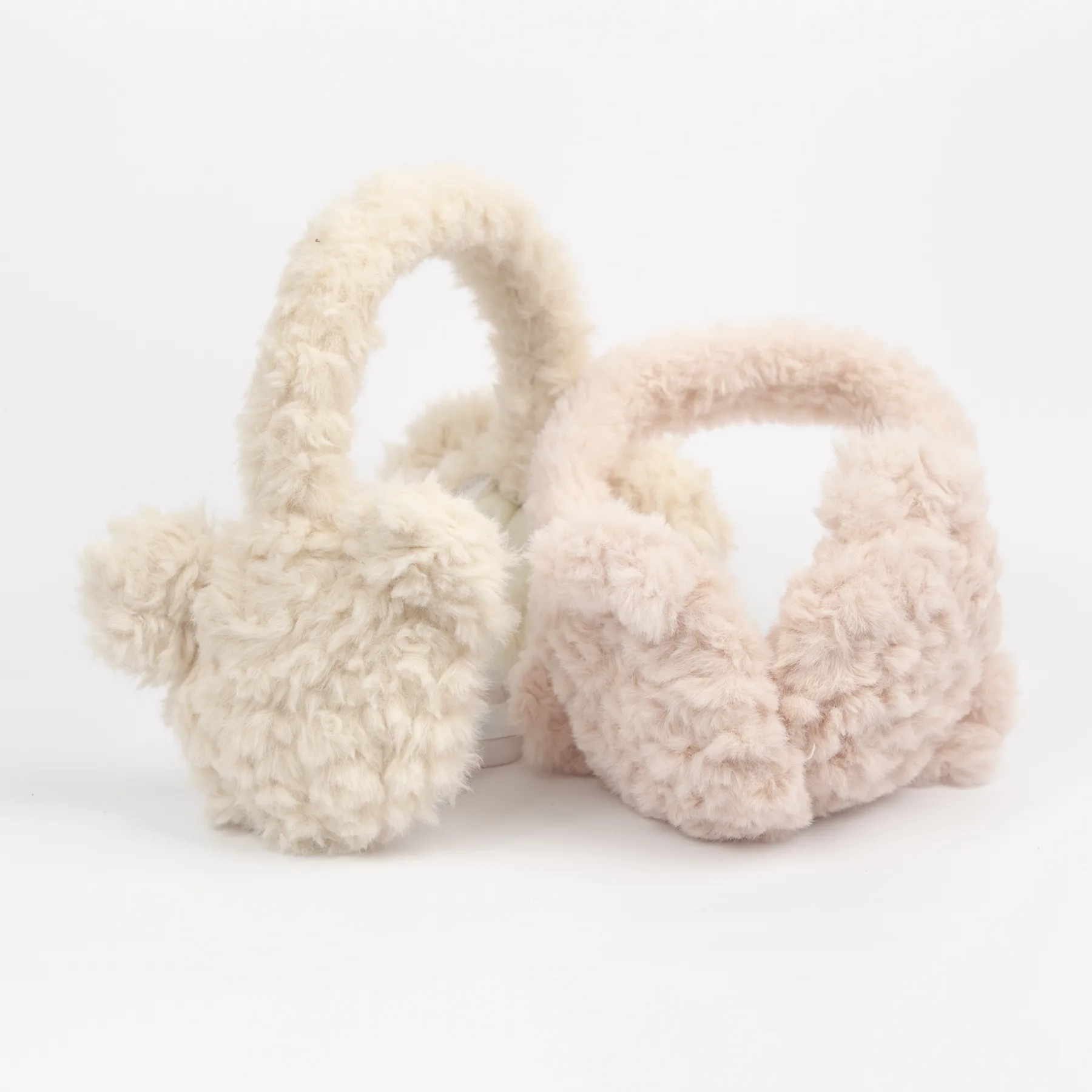 OREJERAS DE PELUCHE CON OREJITAS