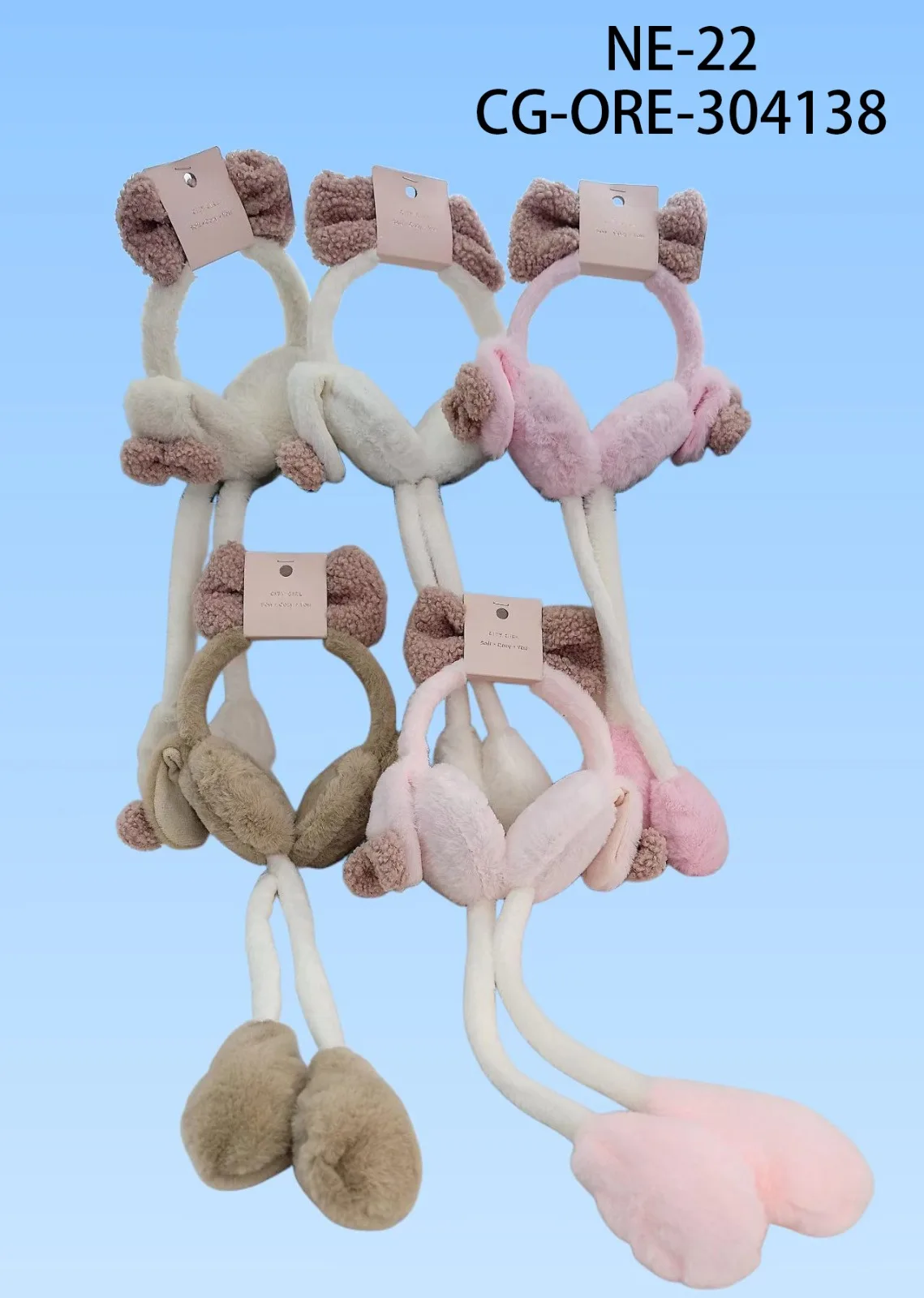 OREJERAS CON OREJAS QUE SE MUEVEN