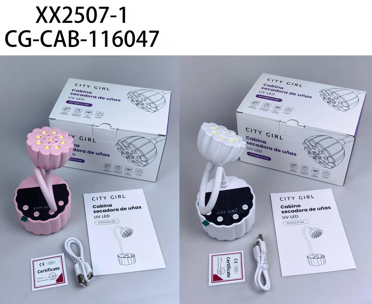 CABINA DE FLOR PARA UÑAS