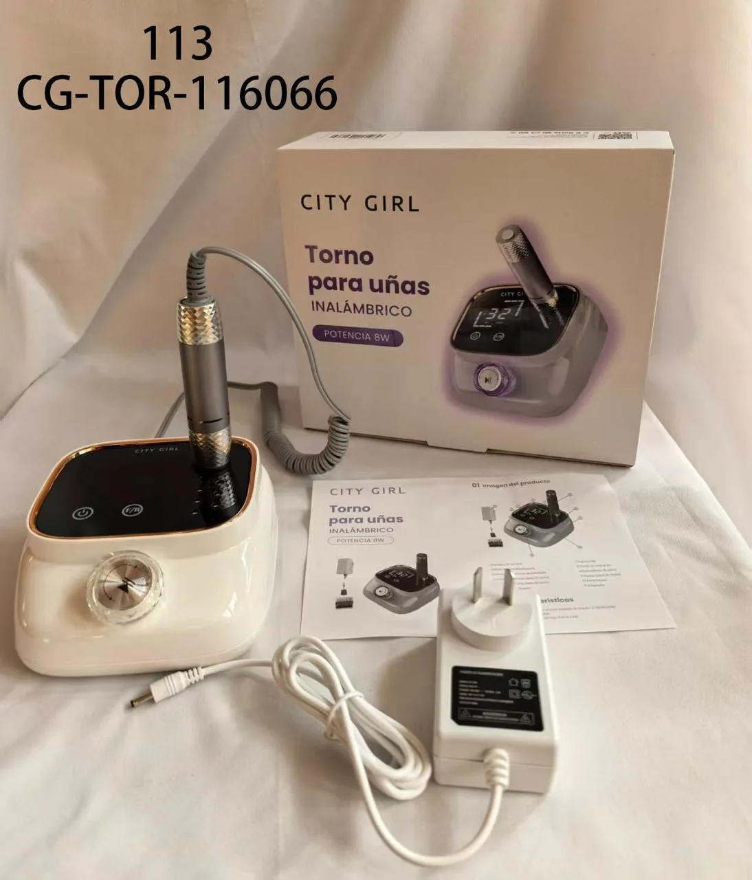 TORNO PARA UÑAS NO INALAMBRICA
