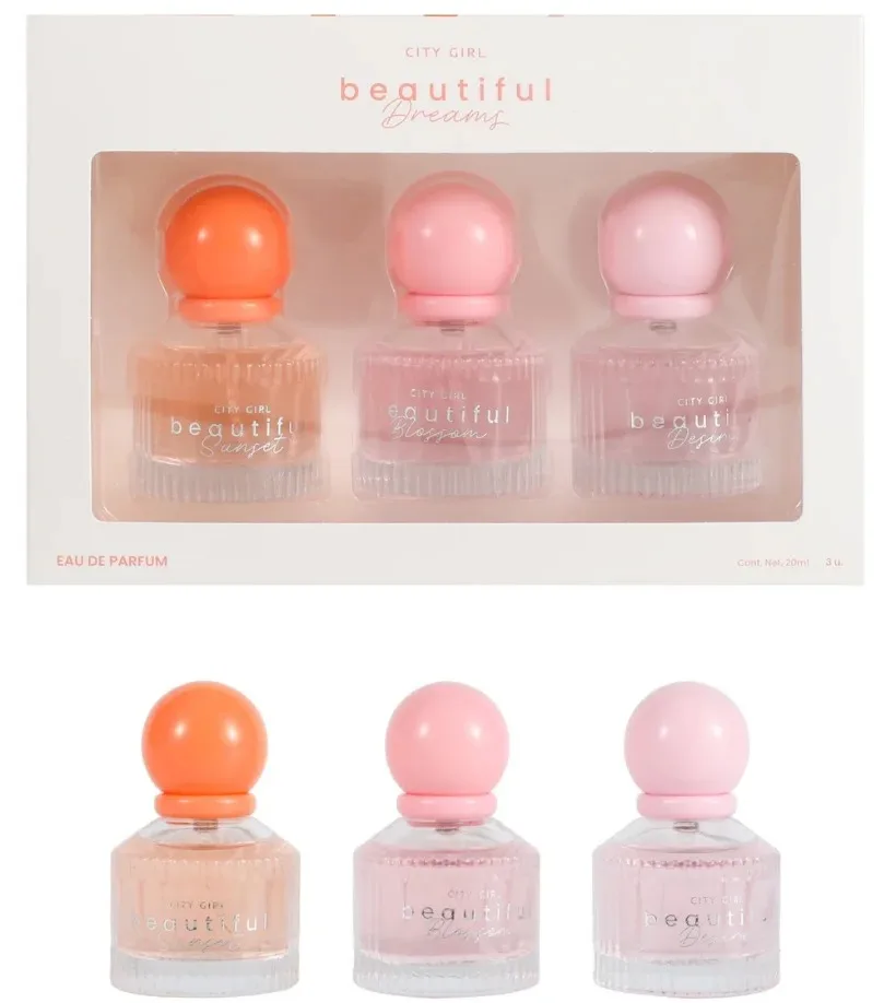 SET DE PERFUMES BEAUTIFUL DREAMS 3PCS