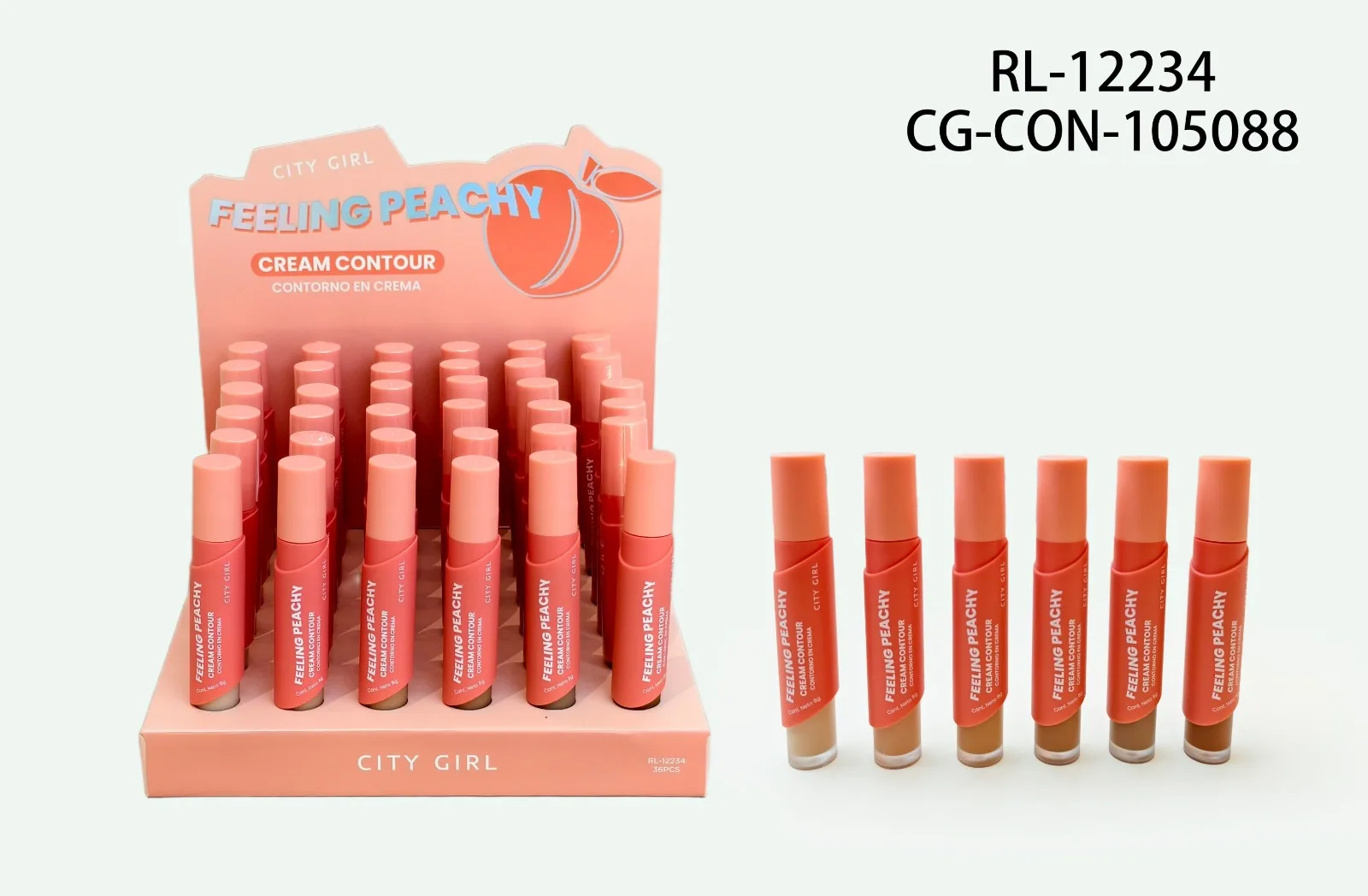 FEELING PEACHY CONTORNO EN CREMA