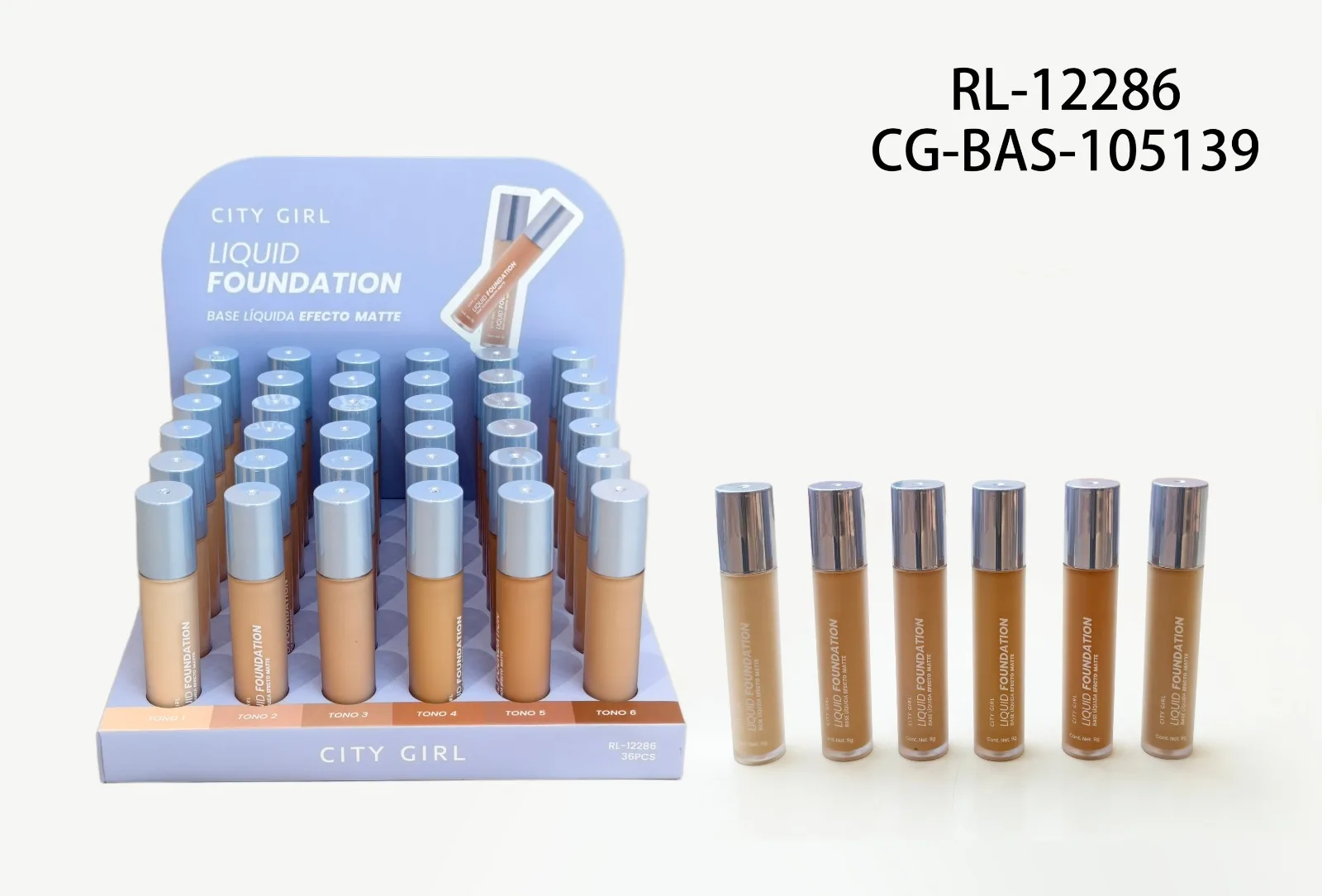 BASE LIQUIDA EFECTO MATTE